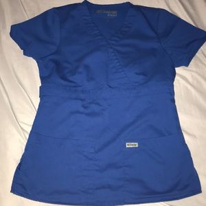 GREYS ANATOMY TOP (royal blue XS)